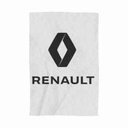 Полотенце с принтом Renault logotip - PrintSalon