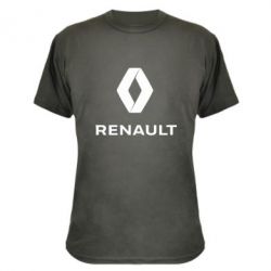 Камуфляжная футболка Renault logotip - PrintSalon