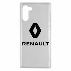 Чехол для Samsung Note 10 Renault logotip - PrintSalon