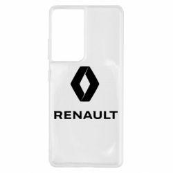 Чехол для Samsung S21 Ultra Renault logotip - PrintSalon