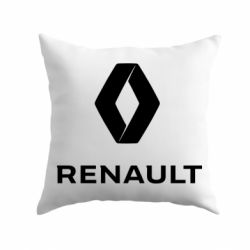 Подушка Renault logotip - PrintSalon