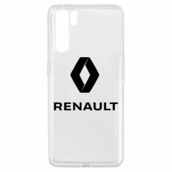 Чехол для Oppo A91/Reno3 Renault logotip - PrintSalon