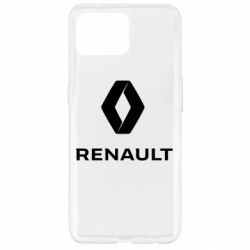 Чехол для Oppo Reno 4 Lite Renault logotip - PrintSalon