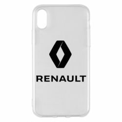 Чехол для iPhone X/Xs Renault logotip - PrintSalon