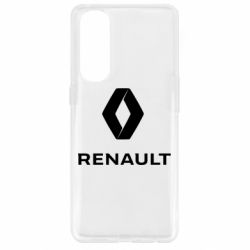 Чехол для Oppo Reno 4 Pro Renault logotip - PrintSalon