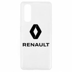 Чехол для Oppo Find X2 Renault logotip - PrintSalon