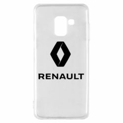 Чехол для Samsung A8 2018 Renault logotip - PrintSalon