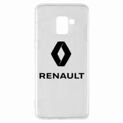 Чехол для Samsung A8+ 2018 Renault logotip - PrintSalon