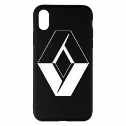 Чехол для iPhone X/Xs Renault - PrintSalon