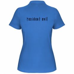 Женское поло Resident Evil - PrintSalon