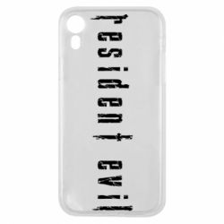 Чехол для iPhone XR Resident Evil