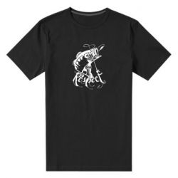 Мужская футболка премиум Respect fish