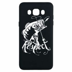 Чохол для Samsung J7 2016 Respect fish - PrintSalon