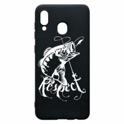 Чохол для Samsung A30 Respect fish - PrintSalon