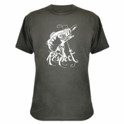 Камуфляжная футболка Respect fish