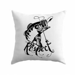 Подушка Respect fish - PrintSalon