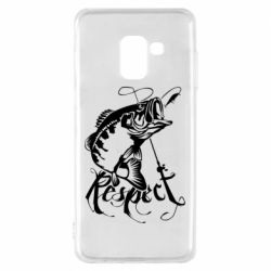 Чохол для Samsung A8 2018 Respect fish