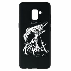 Чохол для Samsung A8+ 2018 Respect fish - PrintSalon