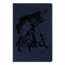 Блокнот с принто Respect fish
