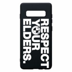 Чохол для Samsung S10+ Respect your elders. - PrintSalon