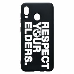 Чохол для Samsung A20 Respect your elders. - PrintSalon