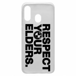 Чохол для Samsung A40 Respect your elders. - PrintSalon
