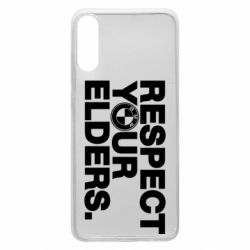 Чохол для Samsung A70 Respect your elders. - PrintSalon