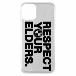 Чохол для iPhone 11 Respect your elders. - PrintSalon