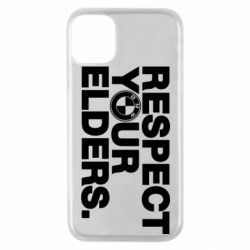 Чохол для iPhone 11 Pro Respect your elders. - PrintSalon