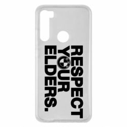 Чохол для Xiaomi Redmi Note 8 Respect your elders. - PrintSalon