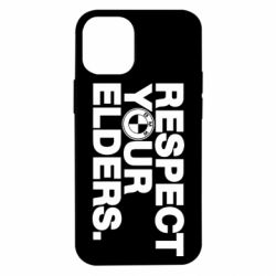 Чохол для iPhone 12 mini Respect your elders. - PrintSalon
