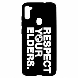 Чохол для Samsung A11 / M11 Respect your elders. - PrintSalon