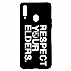 Чохол для Samsung A20s Respect your elders. - PrintSalon