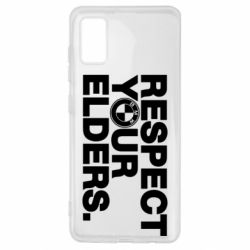 Чохол для Samsung A41 Respect your elders. - PrintSalon
