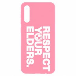 Чохол для Samsung A50 Respect your elders. - PrintSalon