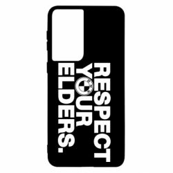 Чохол для Samsung S21 Respect your elders. - PrintSalon