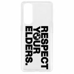 Чохол для Oppo Reno 4 Pro Respect your elders. - PrintSalon