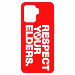 Чохол для Oppo Reno 5 Lite Respect your elders. - PrintSalon