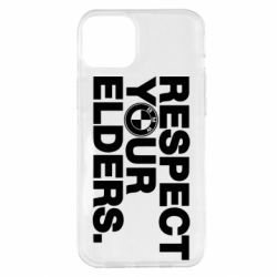 Чохол для iPhone 14 Plus Respect your elders. - PrintSalon
