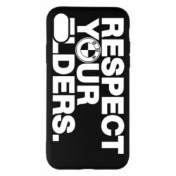 Чохол для iPhone X/Xs Respect your elders. - PrintSalon