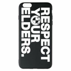 Чохол для iPhone 6 Plus/6S Plus Respect your elders. - PrintSalon