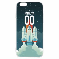 Чохол для iPhone 6/6S Ретро прізвище і номер - PrintSalon