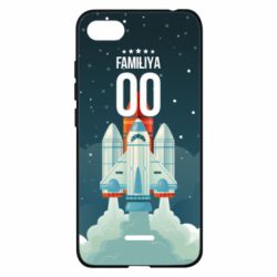 Чохол для Xiaomi Redmi 6A Ретро прізвище і номер - PrintSalon