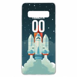 Чохол для Samsung S10+ Ретро прізвище і номер - PrintSalon