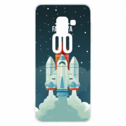 Чохол для Samsung A8 2018 Ретро прізвище і номер - PrintSalon