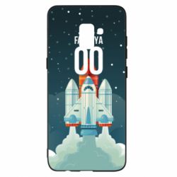 Чохол для Samsung A8+ 2018 Ретро прізвище і номер - PrintSalon