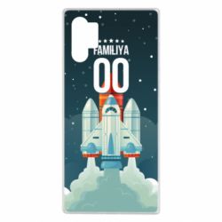 Чохол для Samsung Note 10 Plus Ретро прізвище і номер - PrintSalon