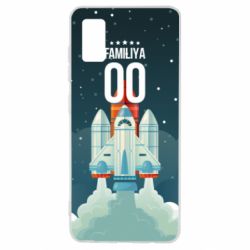 Чохол для Samsung A41 Ретро прізвище і номер - PrintSalon