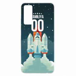 Чохол для Huawei P Smart 2021 Ретро прізвище і номер - PrintSalon