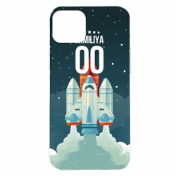 Чохол для iPhone 14 Plus Ретро прізвище і номер - PrintSalon